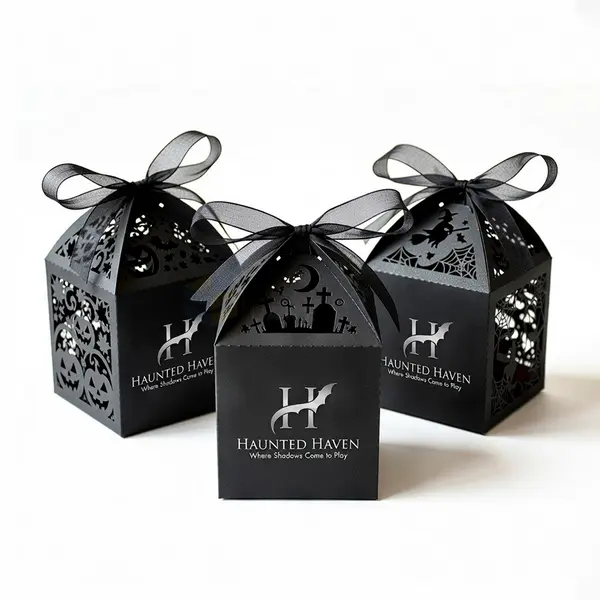 Custom Halloween Favor Boxes